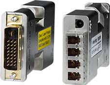 DVI Extender via Multimode Fiber Optic Cable