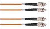 Duplex FC to FC 62/50-Micron Multimode
